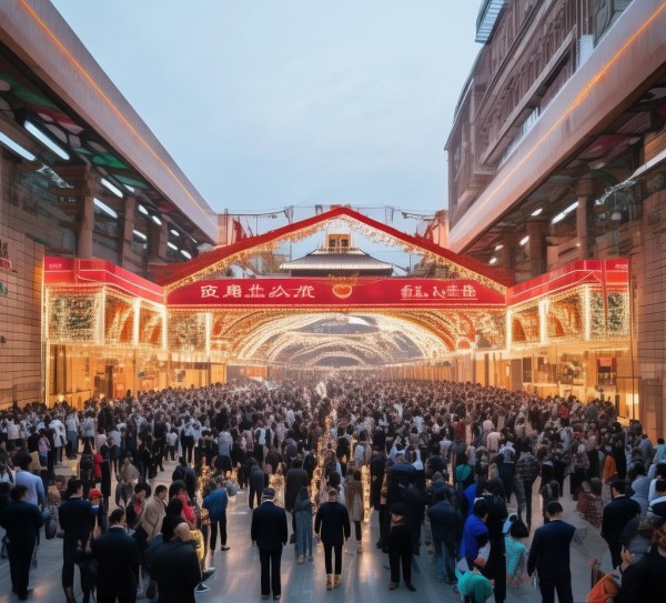 内江商贸城年度经贸盛会，经济复苏与合作双引擎助力未来